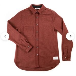 Anián Women's Melton Wool Shirt/Jacket NWOT